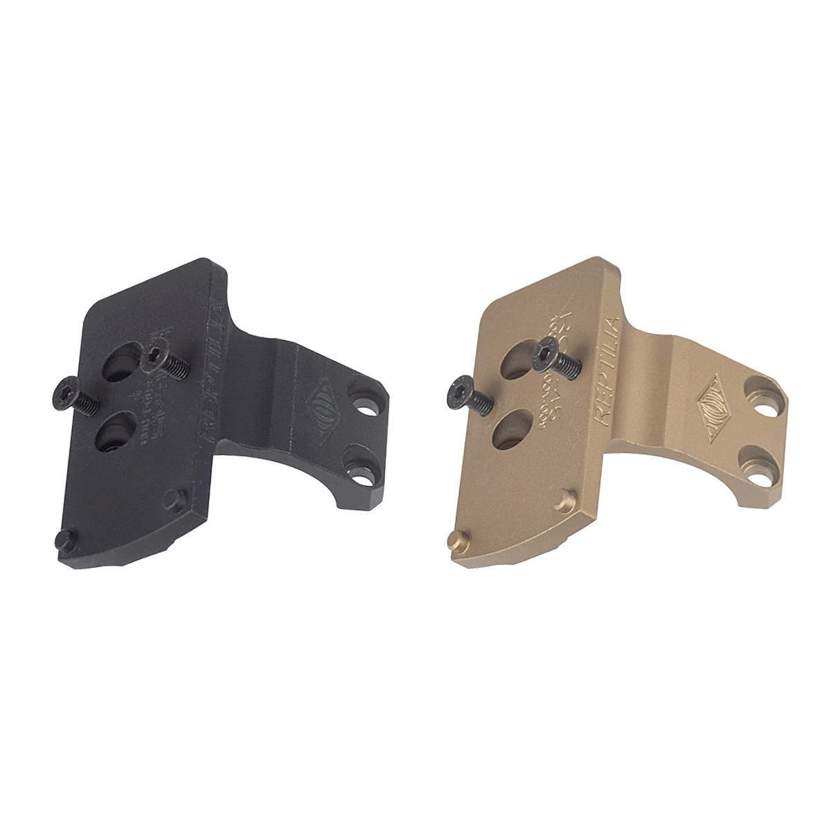 Picture of RMR vertical bracket 45 oblique offset bracket REPTILIA base GEISSELE integrated mirror Bridge