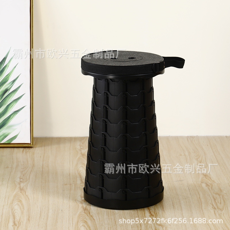 Picture of Outdoor Folding Stool Is Lightweight and Convenient, Telescopic Stool Is Easy to Carry, Outdoor Camping Stool Supports Cross-Border Spot Supply