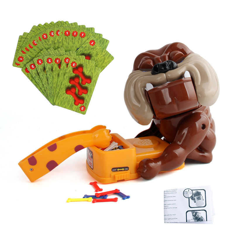Picture of Beware of Vicious Dogs, Stealing Bones, Vicious Dogs, Finger Biting Tabletop Games, Parent-Child Interactive Pranks, Funny Party Toys in Stock