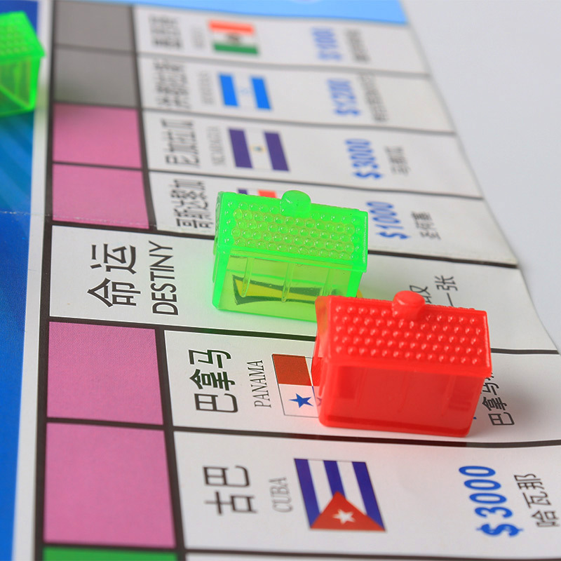 Picture of Genuine Monopoly Bronze Series Board Games Chess World Tour China Tour Board Games Adult Children Students