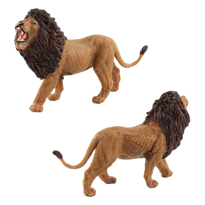Manufacturer Export Simulation Wild Forest Zoo Simulation Large Lion Wild Animal Model Children's Play