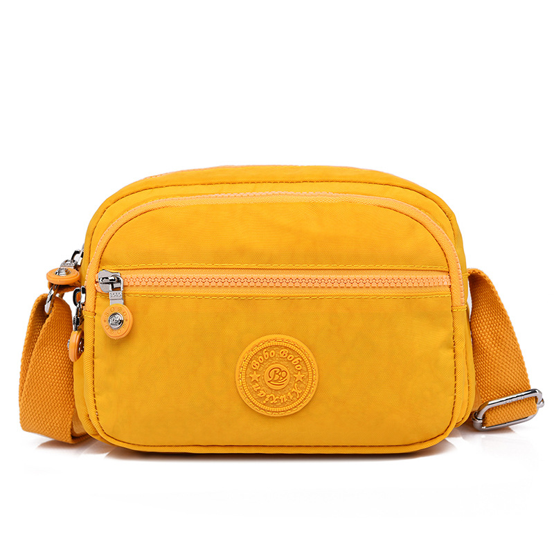 Large Capacity Women's Shoulder Bag New All-match Shopping Commuter Bag Fashionable Lightweight Waterproof Nylon Cloth Bag Crossbody Bag