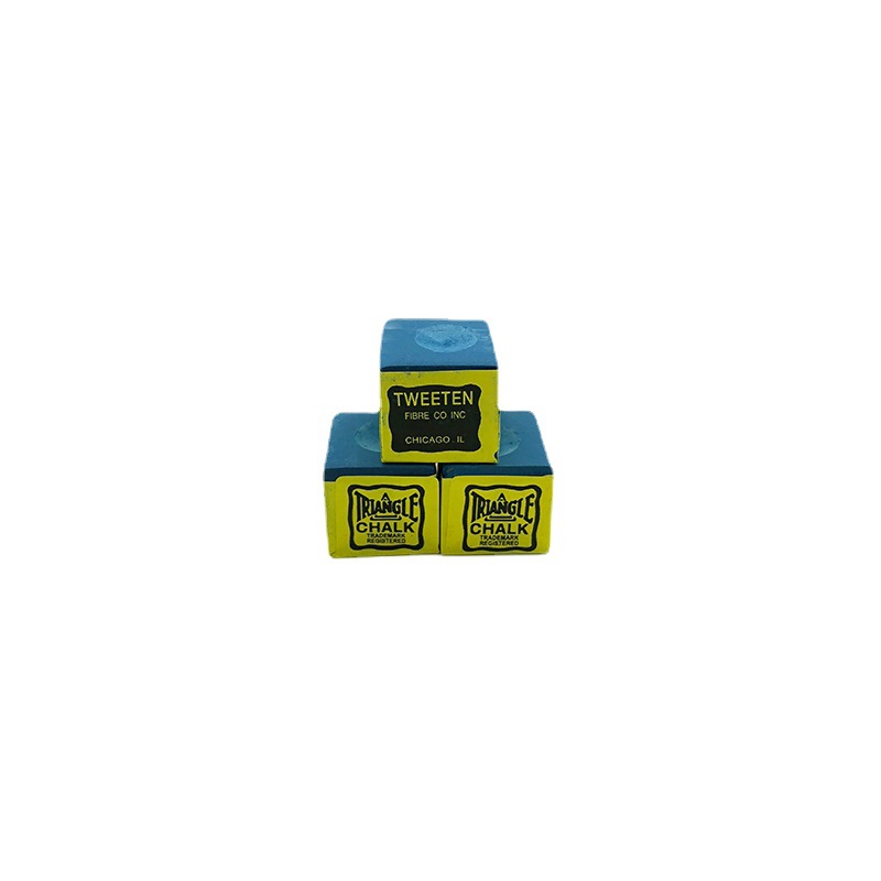 Picture of Pool cue chocolate powder triangle billiard accessories powder 12 small box snooker billiard gun powder billiard shell powder