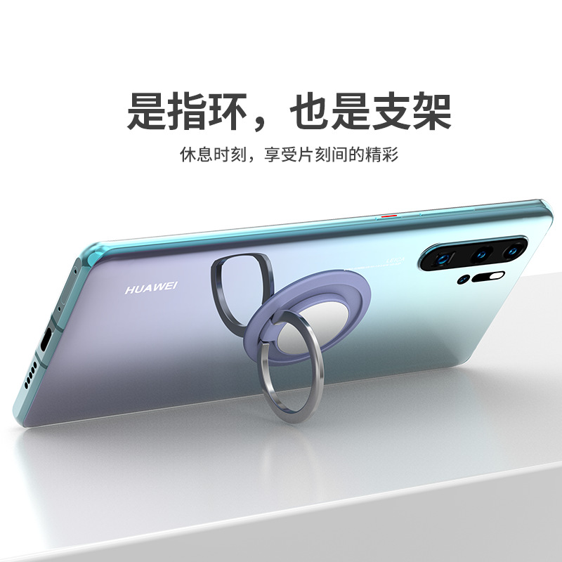 Picture of New mobile phone bracket ring buckle creative bracket LOGO gift universal lazy car bracket creative rotation