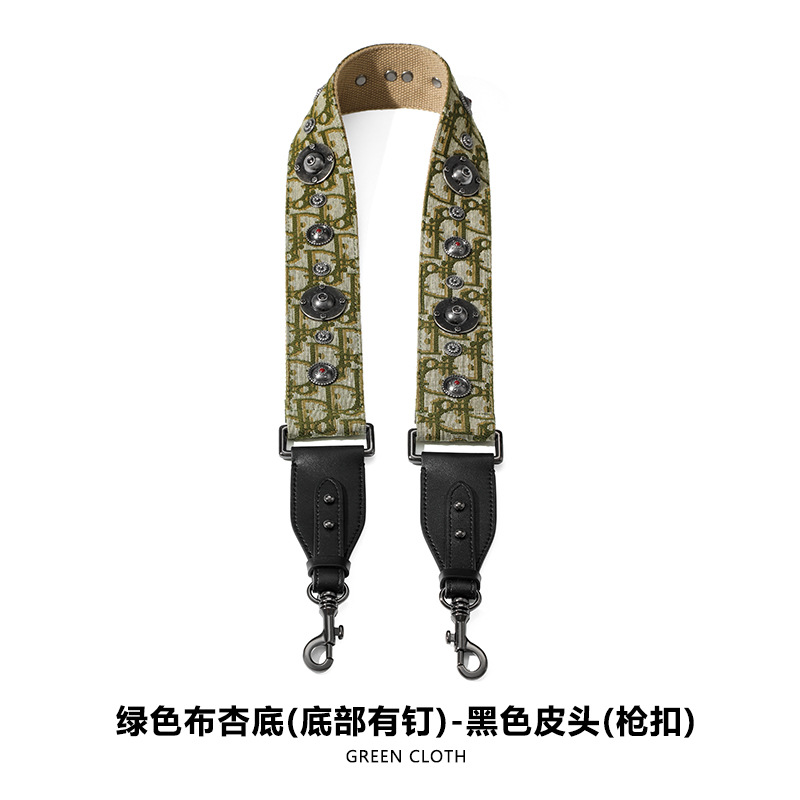 Picture of Mahuangshi MHS-F-66 Wide Bag with Canvas Shoulder Strap Shoulder Crossbody Cowhide Bag Accessories Bag Strap Comfortable D