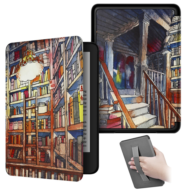Picture of For 2024kindle paperwhite12th handheld painted protective case 7 inch kpw6 color picture protective case