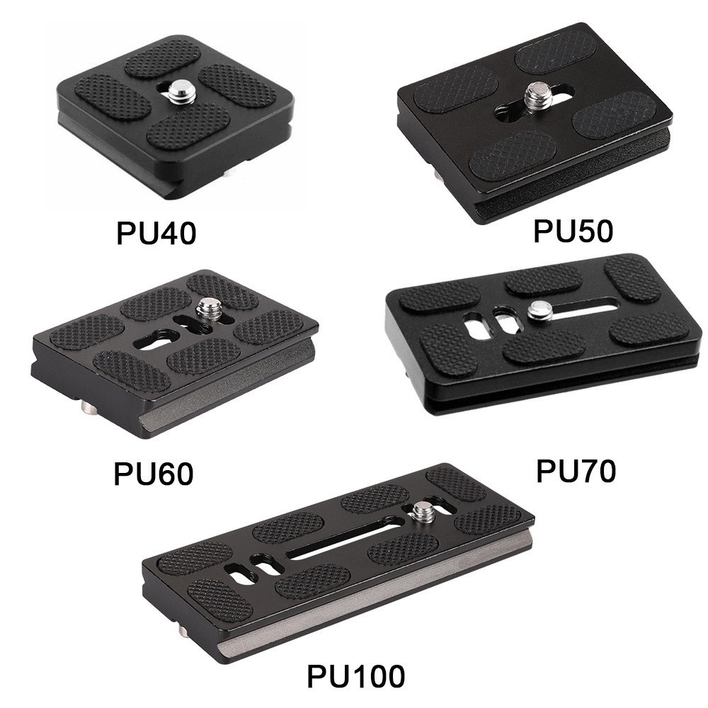 Picture of Universal aluminum alloy vertical clapper desktop bracket L-shaped shadow cloud crane fast-loading plate tripod pan/tilt PU quick-release plate