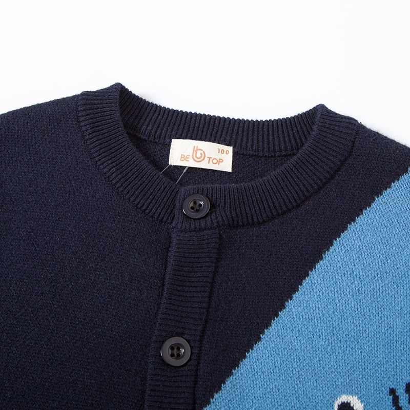 Picture of Children's Sweater Cardigan 2025 New Children's Clothing Autumn and Winter Clothing Boys' Sweater Jacket Manufacturer Wholesale Dropshipping