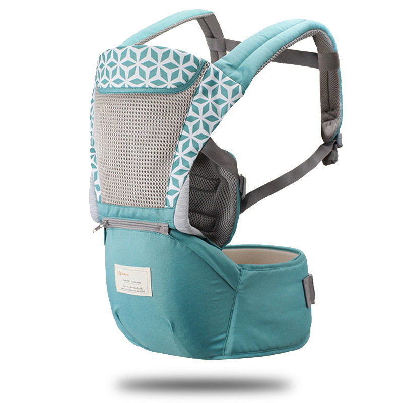 Picture of Yin Xiuli Baby Waist Stool Baby Waist Stool Four Seasons Multifunctional Baby Waist Stool Double Shoulder Strap Baby Waist Stool Cross-border