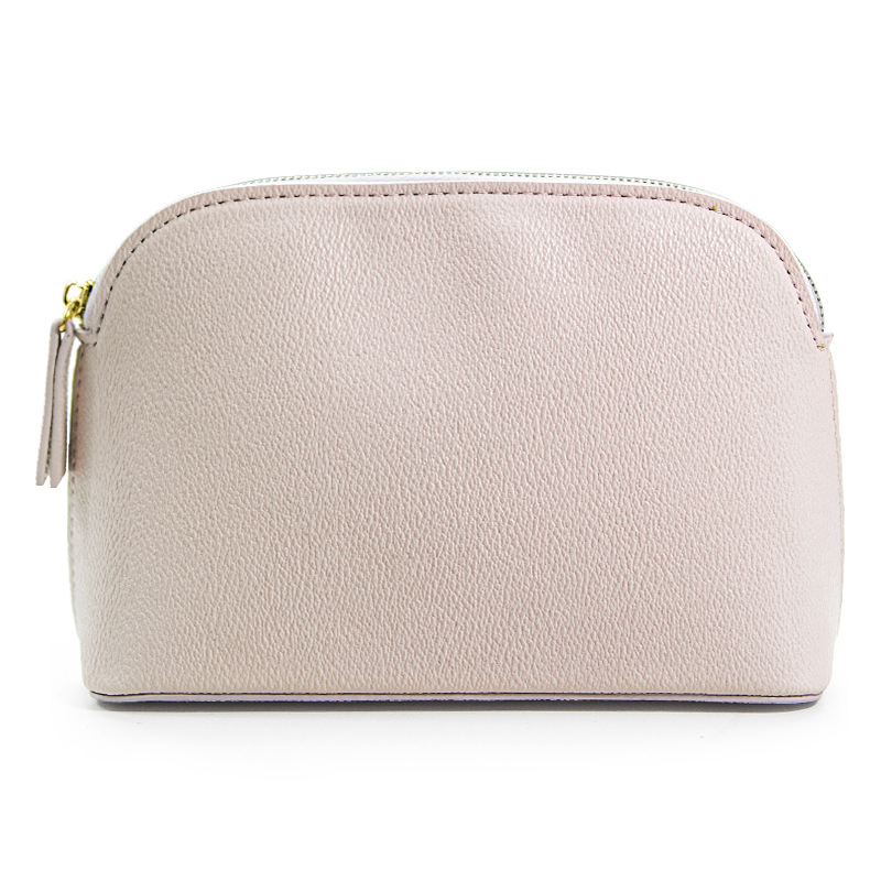 Picture of 2025 new cosmetic bag high-end texture leather shell clutch exquisite dinner portable storage cosmetic bag