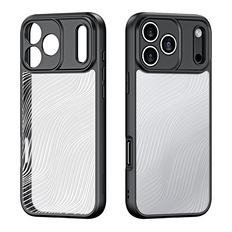 Picture of Suitable for Iphone17Pro Transparent Frosted Mobile Phone Case Wholesale Magsafe Magnetic Apple 17 Stand Back Case