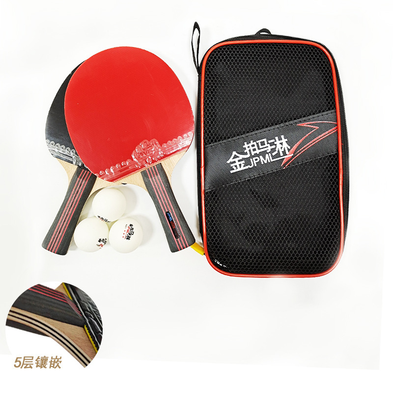 Picture of Table tennis racket 2 sets of double racket professional training table tennis racket ppq table tennis racket