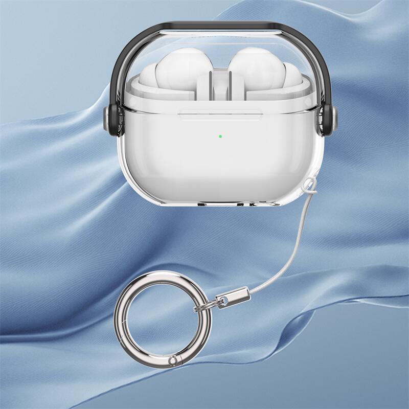 Picture of For Samsung Galaxy Buds3 Pro Protective Case Transparent Lock Earphone Case Buds3 Earphone Case