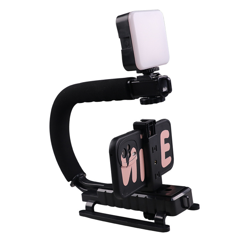 Picture of Sports camera U-shaped stabilizer DV portable C- shaped frame portable camera holder handheld SLR stabilizer