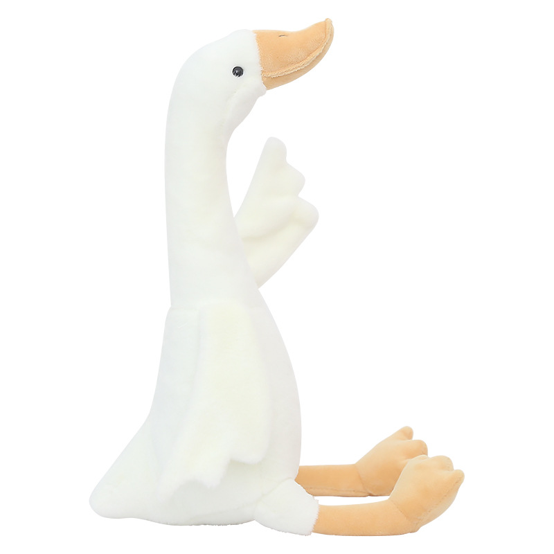 Picture of Simulation Swan Doll Creative Duck Animal Rag Doll Internet Celebrity Big White Goose Doll Plush Toy Gift