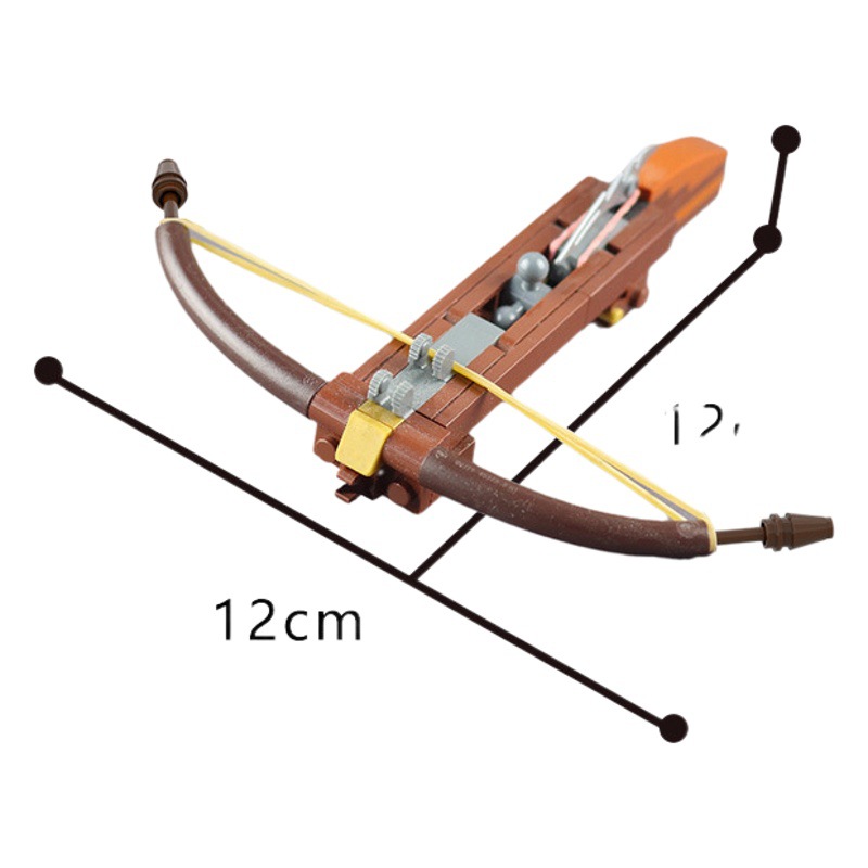 Moc- 72727 Assembled Set Bow Carp Is Compatible with Lego Small Particle Insert Stereo Building Blocks Creative Toy Gifts