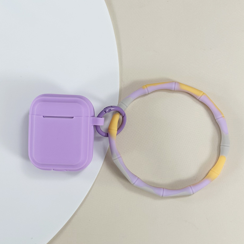 Picture of Suitable for Silicone Simple Airpods4 Protective Case Soft Shell Airpods2 Generation Protective Case Headphone Protective Case
