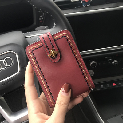 Picture of Motor Vehicle Driver's License Leather Cover Women's Personalized Creative Driver's License Protective Cover Driving License Two-in-One Cute Leather Ultra-Thin