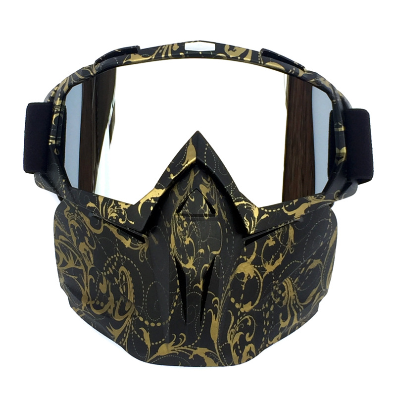 Picture of Factory direct supply retro mask goggles off-road motorcycle racing goggles outdoor riding glasses ski goggles