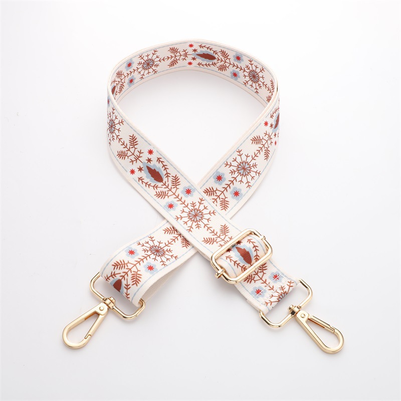 Picture of Women's Bag with DIY Women's Bag Replacement Bag Wide Shoulder Belt Long Shoulder Belt Ethnic Style Bag Wide Shoulder Belt Single Shoulder Oblique