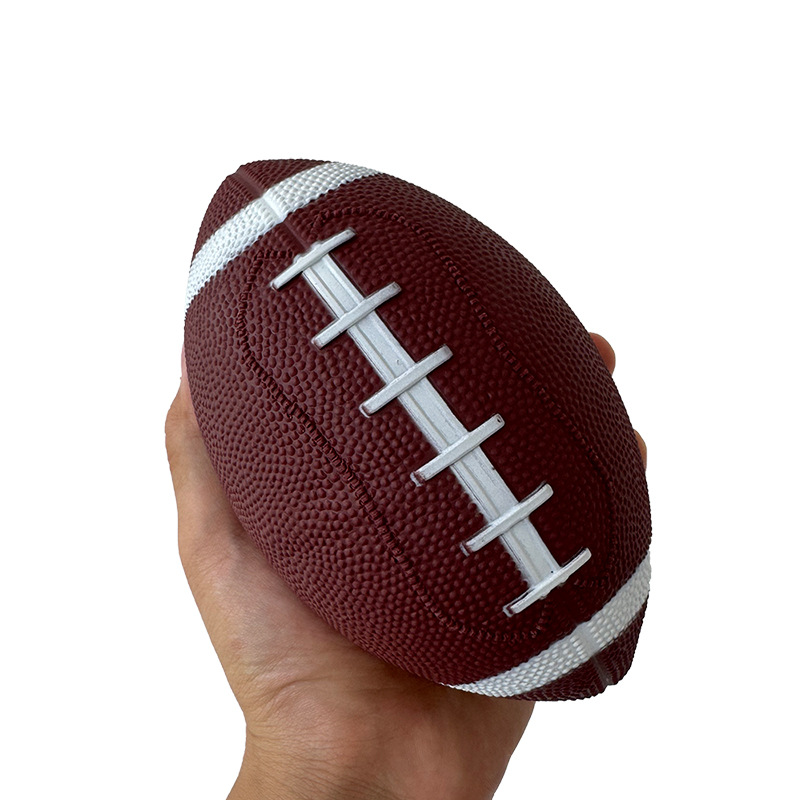 Rugby PVC Vinyl Toy Ball Inflatable Rugby 18cm2 Toy American Football Factory Direct