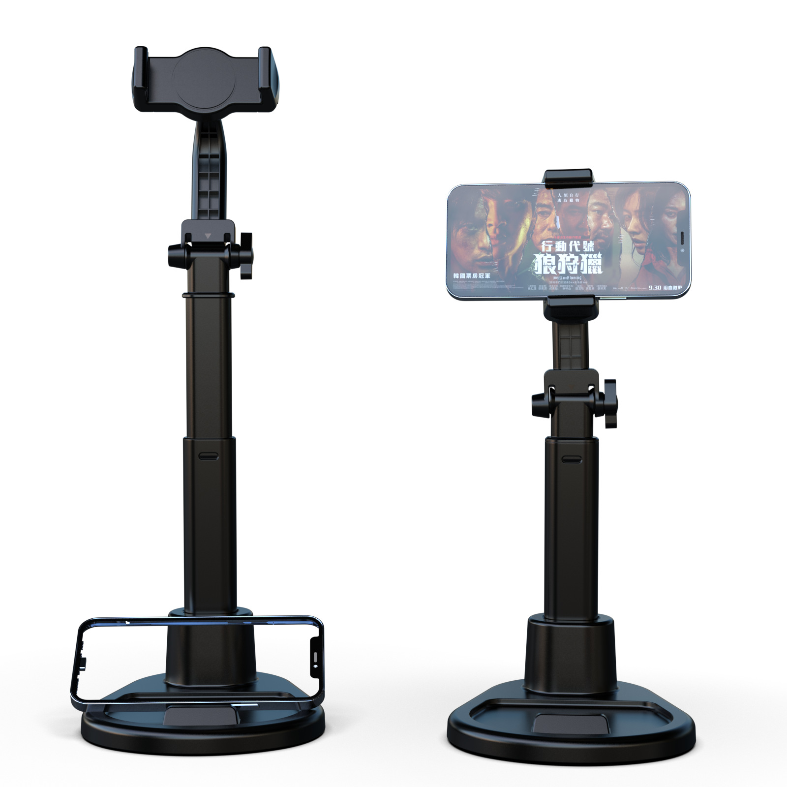 Picture of Live overhead mobile phone bracket can lift mobile phone tablet universal multi-functional live bracket gift customization wholesale