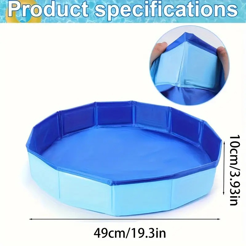 Picture of Pet pool foldable dog pool cat sand pool pickle pool children pool factory direct source factory