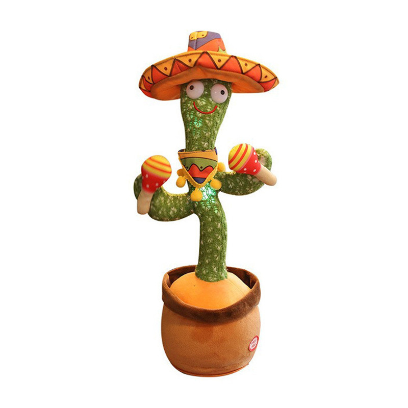 Picture of Learn to talk Toys Birthday Dancing Cactus Twisting Cactus Baby Singing Dance Children's Day Gift