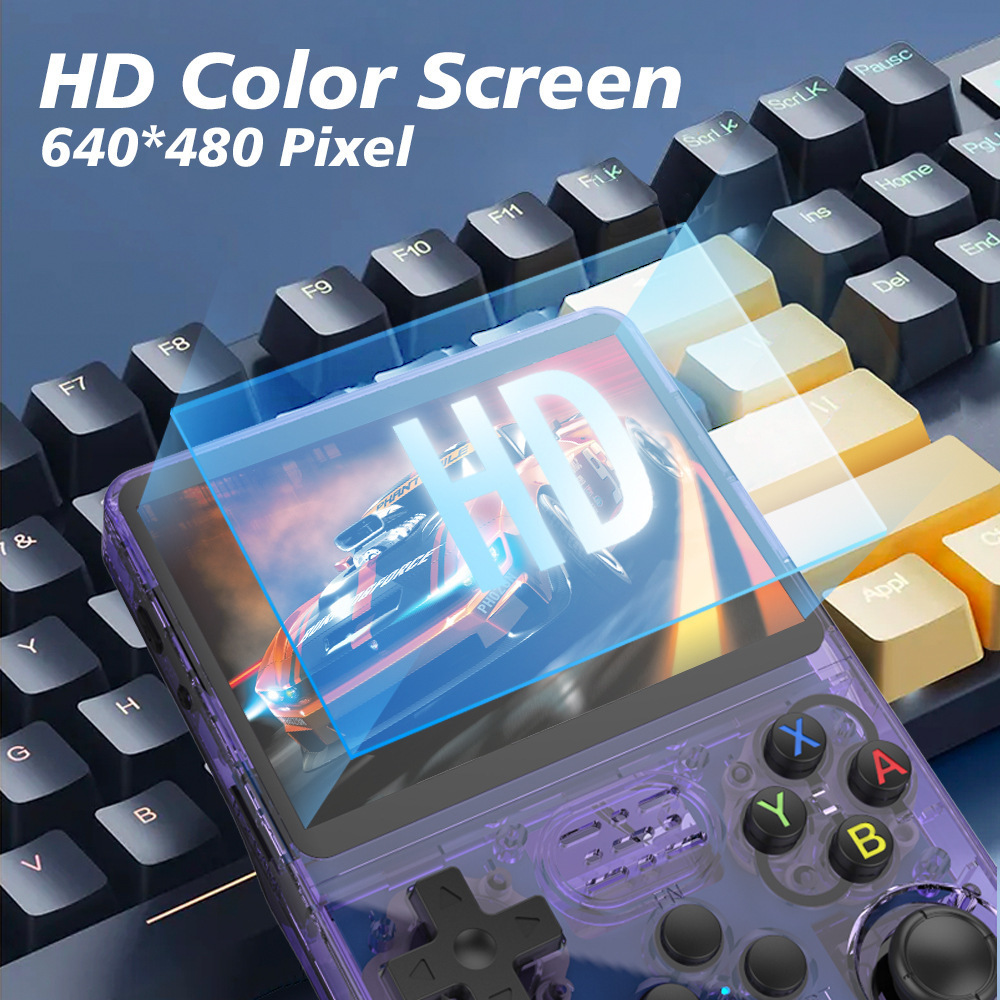 Picture of Cross-border exclusive for R36S new open source handheld dual-system retro game arcade nostalgic handheld game machine