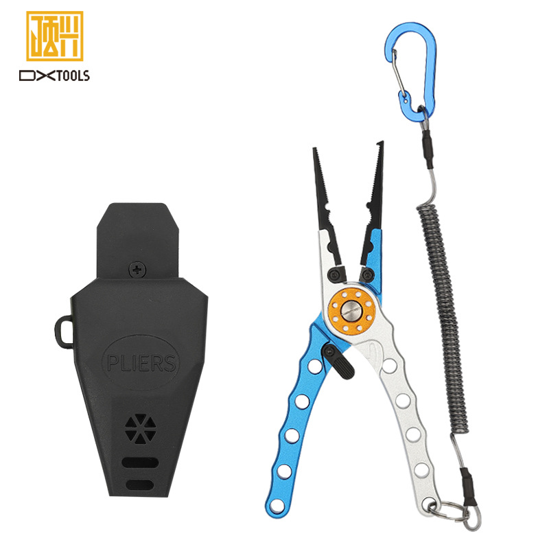 Picture of Aluminum alloy die-casting multifunctional road forceps portable lock fishing tongs fish controller road forceps suit manufacturers in stock