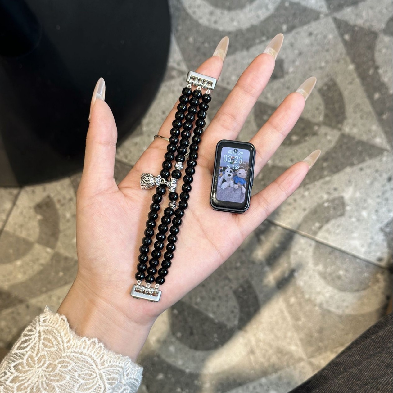 For Huawei bracelet 9 strap 8 new glory 9 new Chinese money bag lucky beaded bracelet 7 wristband 6Pro
