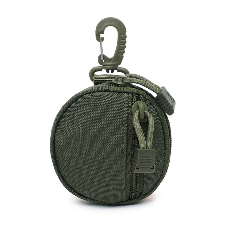 Picture of Multifunctional outdoor key case waterproof Coin Coin purse headset protection bag EDC round small hanging bag