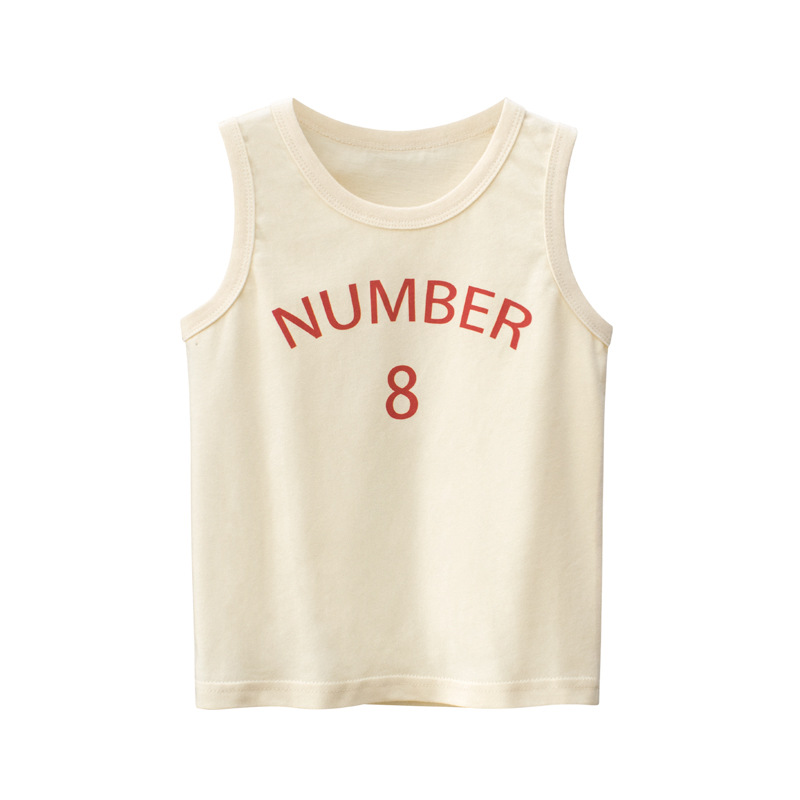 Picture of 27kids fashion brand children's clothing 2025 summer new wholesale children's vest baby clothes sleeveless a consignment