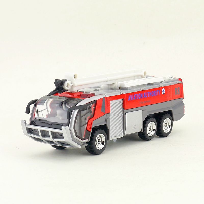 Picture of Tiado Airport Fire Truck Firetruck 119 Alloy Model Children's Toys Steam Back Force Acousto-optic Bulk