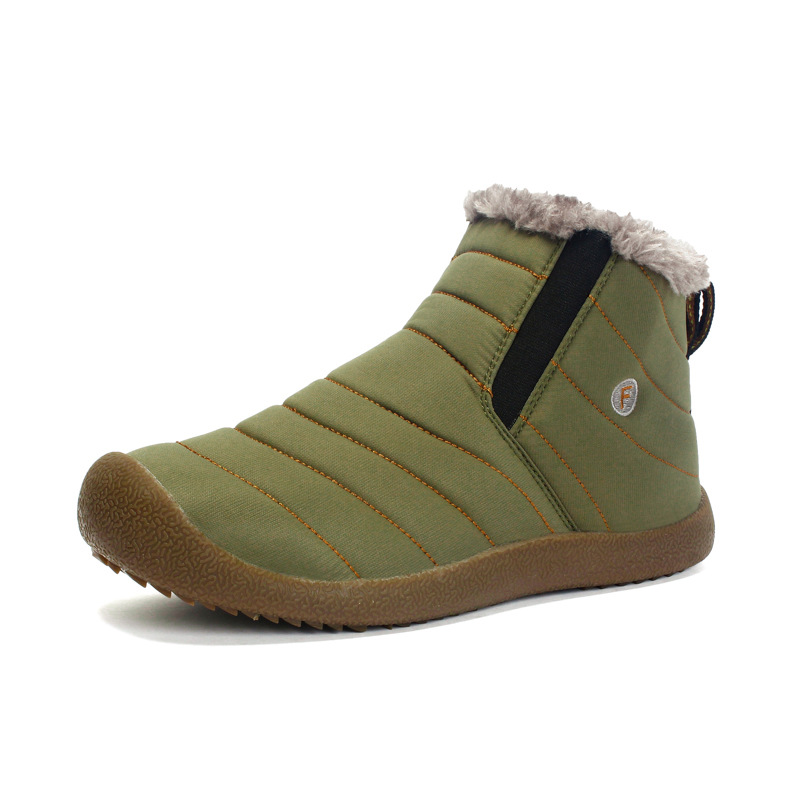Picture of Autumn and Winter New Men's Large Size Plus Cotton Cotton Shoes Outdoor Casual Hiking Shoes Couple's Multi-color Height-increasing Outdoor Shoes