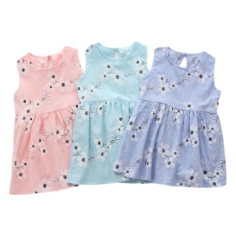 Spot Export Girls Strawberry Dress Summer Children's Clothing Princess Dress Factory Wholesale Cross-Border Small Front Wholesale