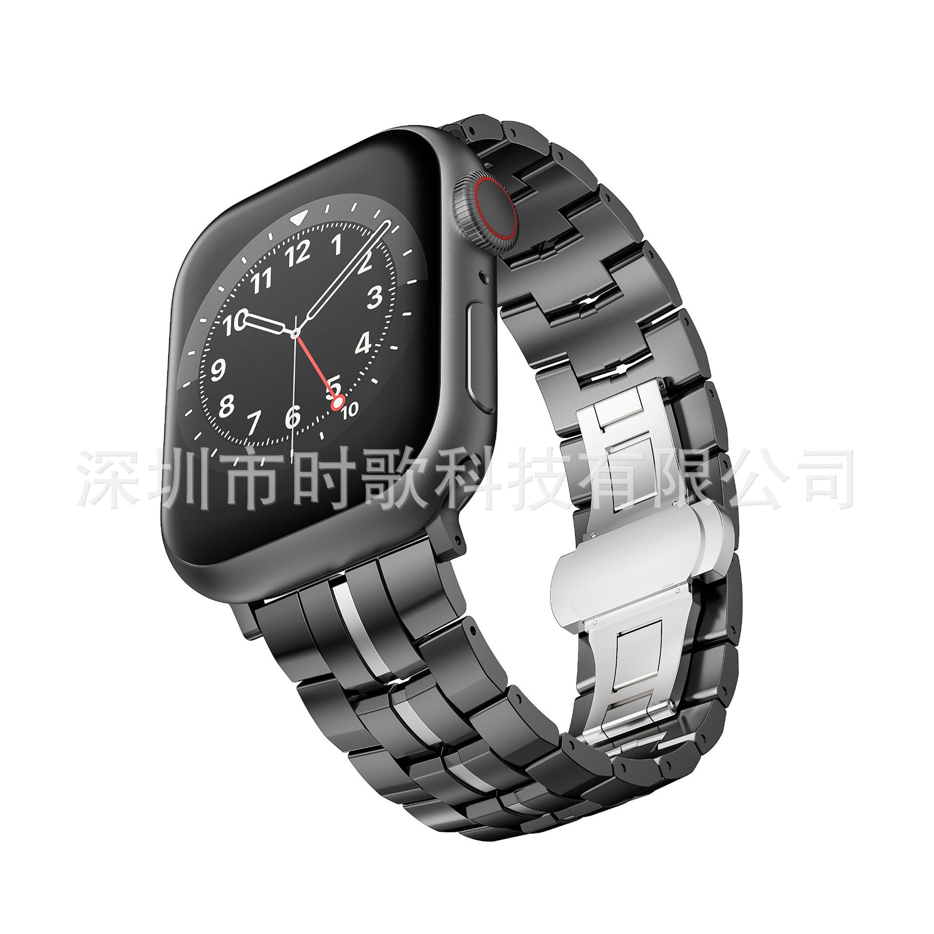 Picture of Suitable for Apple Watch Strap Applewatch S10 Generation 469mm Classy Business Metal Steel Strap Wholesale