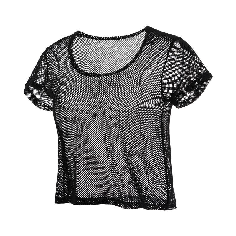 Picture of Wholesale yoga short-sleeved women's sports blouse quick-drying breathable T-shirt sports running fitness clothing women's factory direct sales
