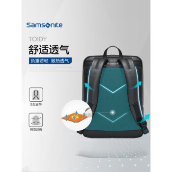 Picture of Samsonite/Samsonite College Style Schoolbag Backpack Men's and Women's Backpack Large Capacity Business 15-inch Computer Bag