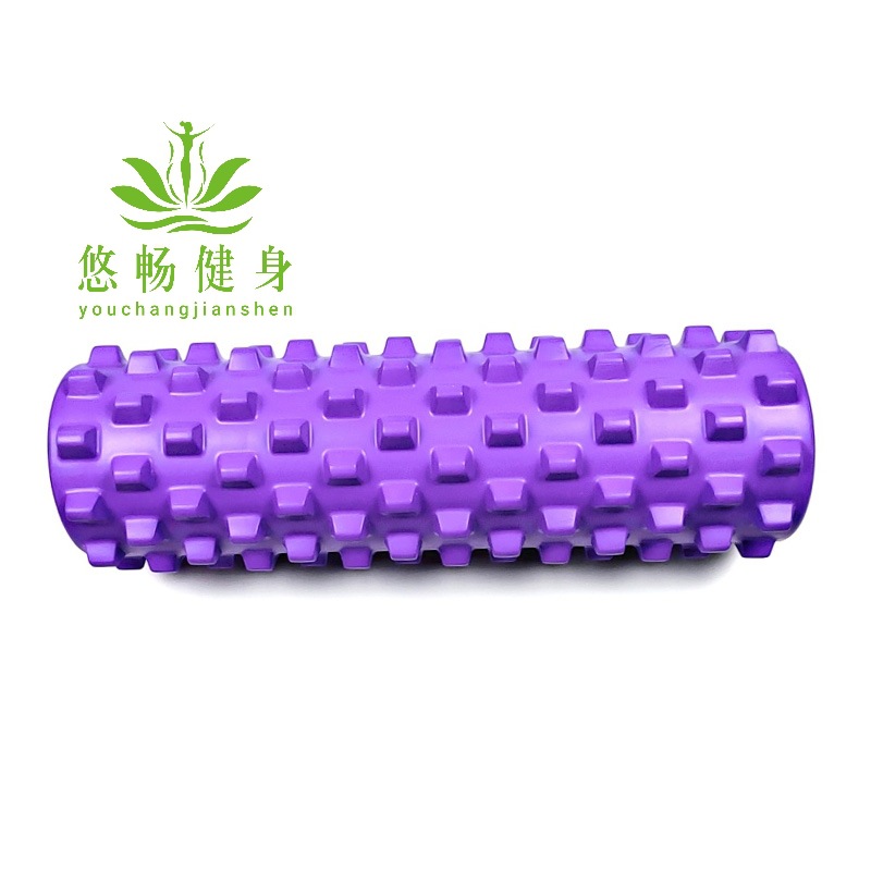 Picture of 45cm Hollow Yoga Column Eva Floating Point Mace Stereo Dot Fitness Foam Shaft Muscle Massage Relaxer