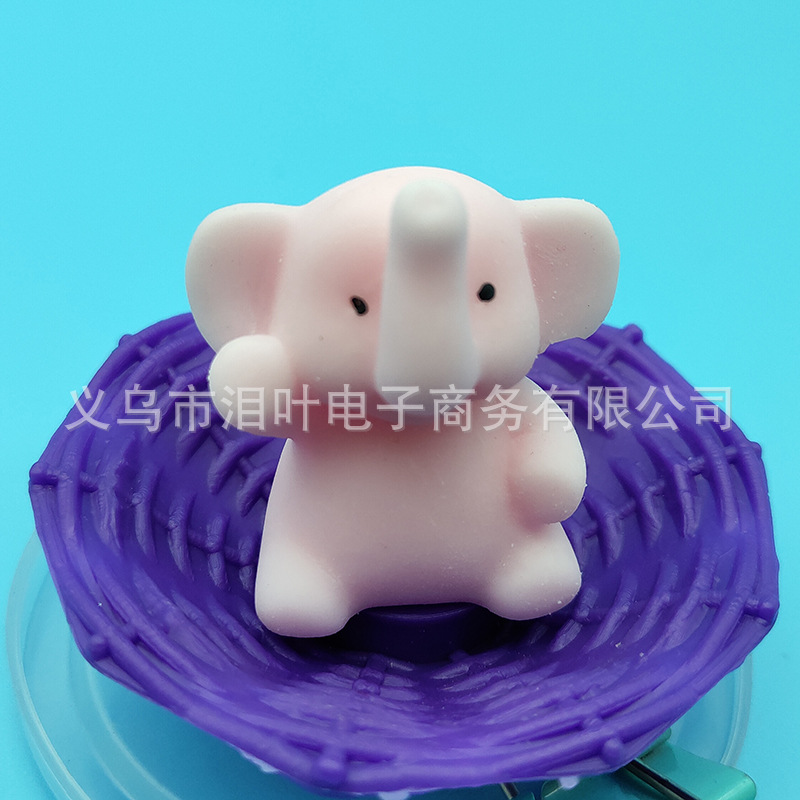 Picture of Cross-border soft Glue Creative students decompression stall selling decompression pinch music small animal vent toys small dumplings