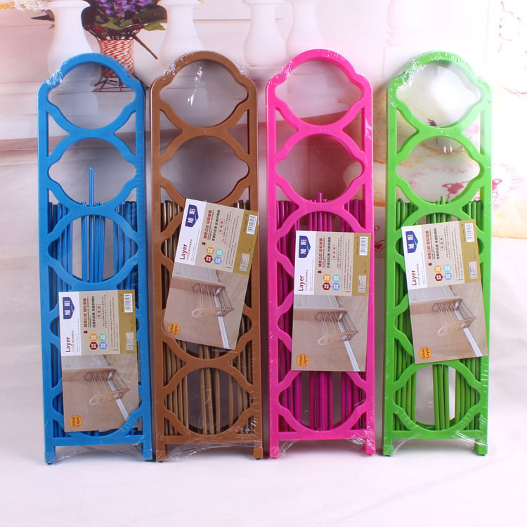 Picture of Simple 5-layer shoe rack 5-layer plastic shoe rack daily multi-layer shoe rack practical simple shoe rack assembly wholesale