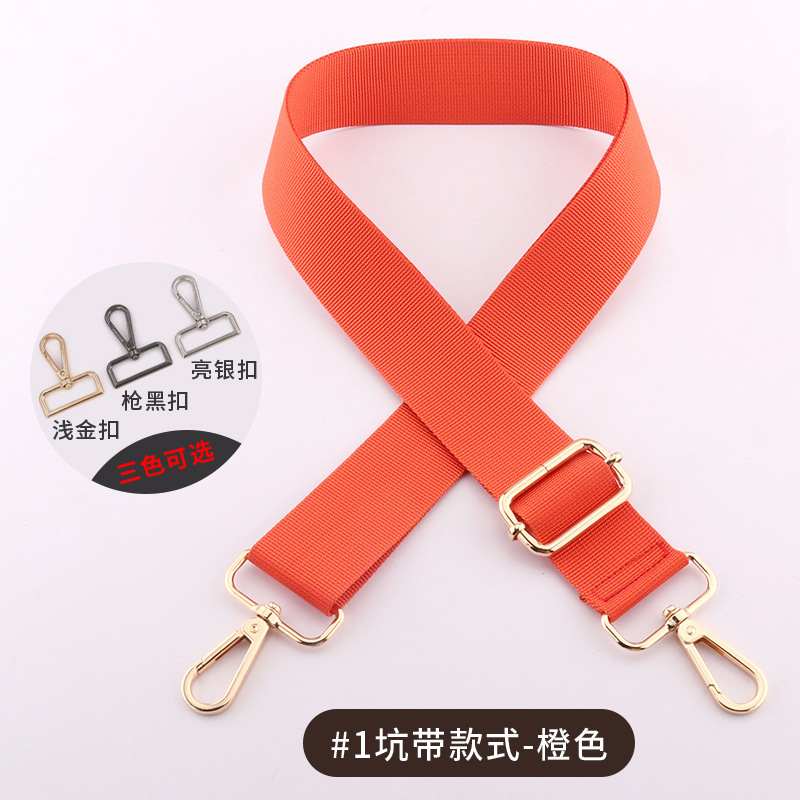 Picture of Bag shoulder strap crossbody bag with adjustable widened shoulder strap nylon solid color bright color backpack Accessories Wholesale