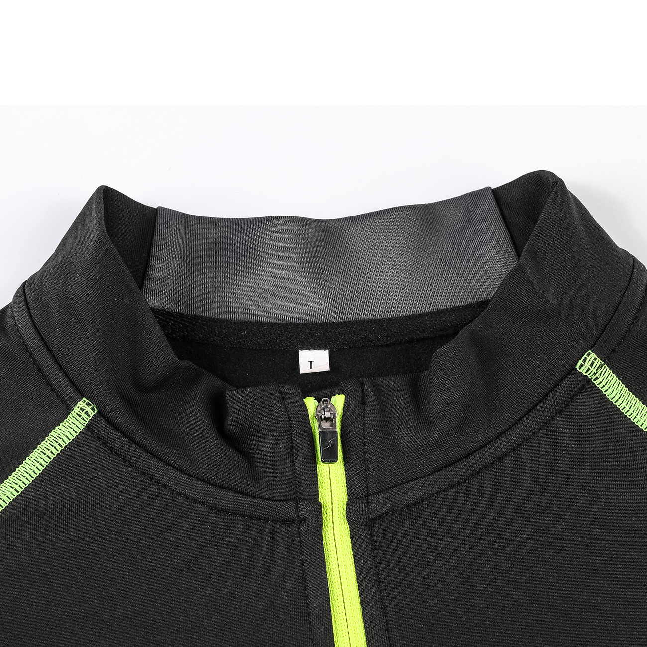 Picture of Cross-border outdoor fleece men's warm fall/winter pullover sports breathable stand collar semi-cardigan coat# 120Y