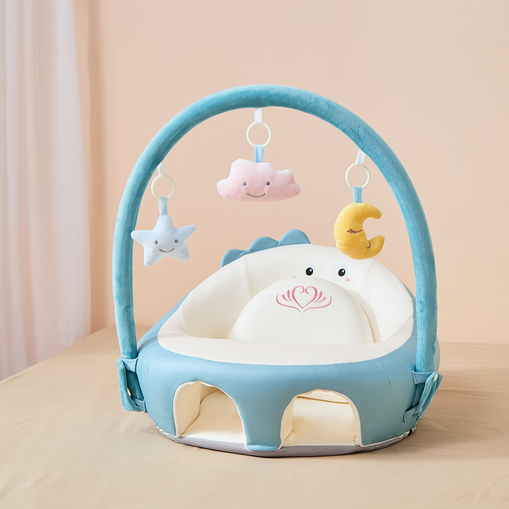 Picture of Baby Learning Chair Waterproof Technology Cloth Sitting Artifact Toy Rack Small Sofa Multifunctional Baby Seat Anti-rollover