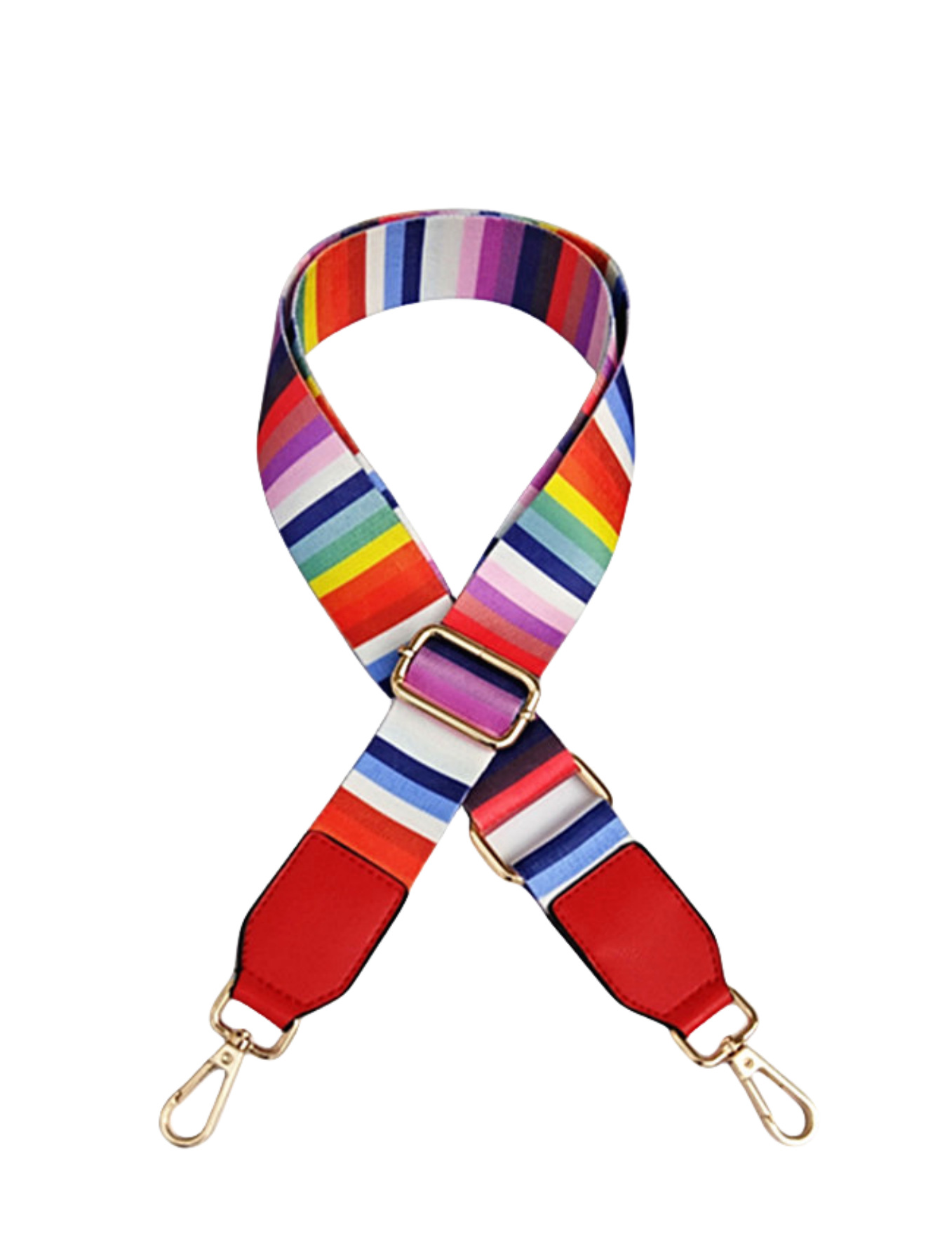 Picture of Bag shoulder strap crossbody strap adjustable widened shoulder strap leather printed nylon bag strap