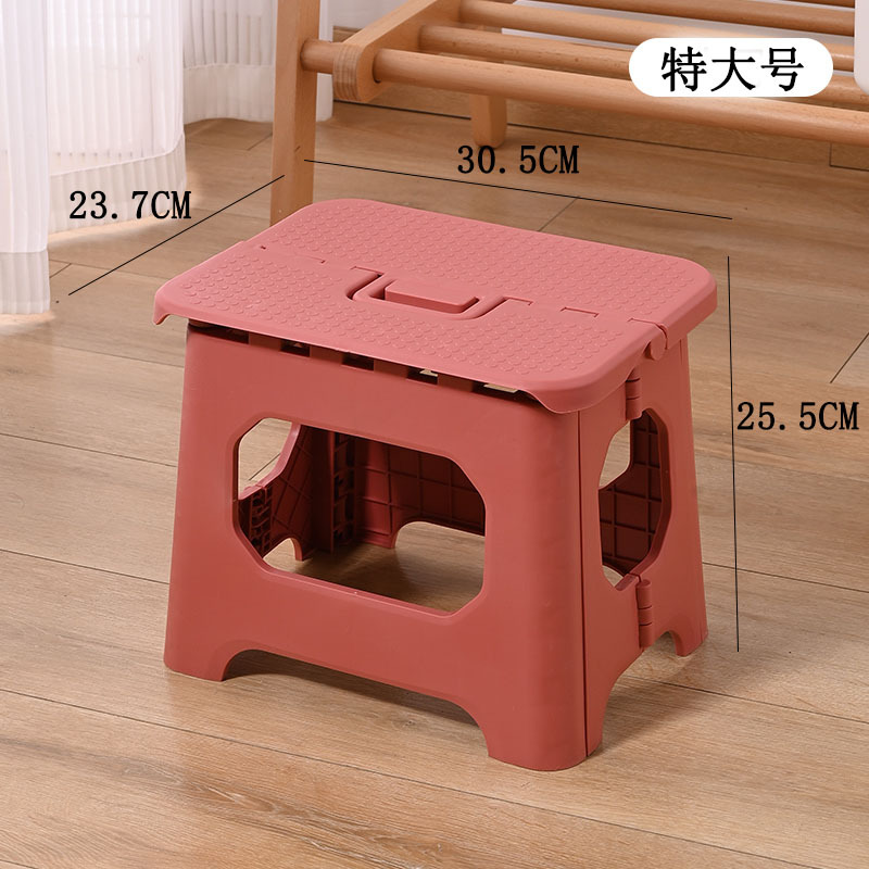 Picture of New Internet Celebrity 2023 Modern Casual Outdoor Portable Wholesale Plastic Mazar Bench Small Stool Folding Stool