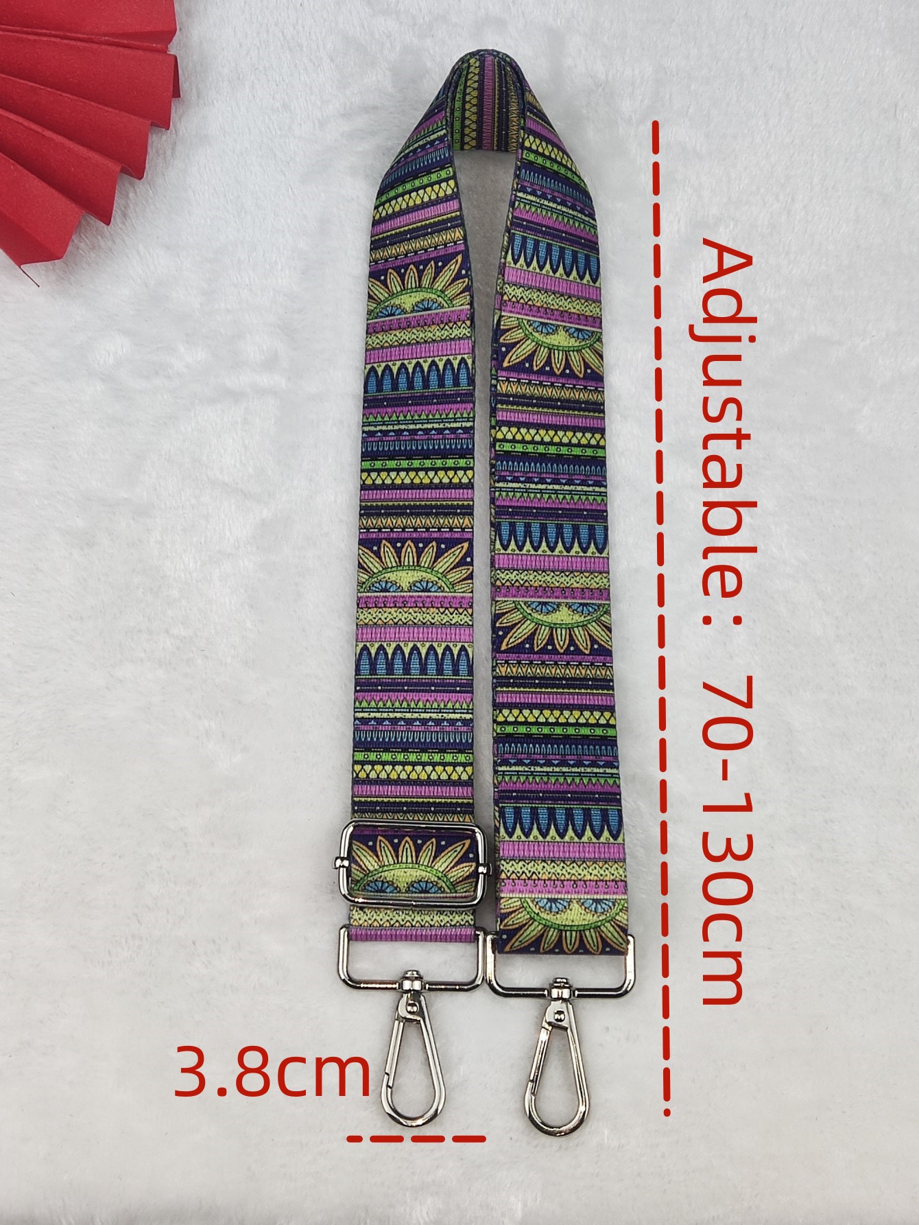 Picture of Bag shoulder strap crossbody bag with adjustable widened shoulder strap versatile fashion bag with Christmas bag strap shoulder strap