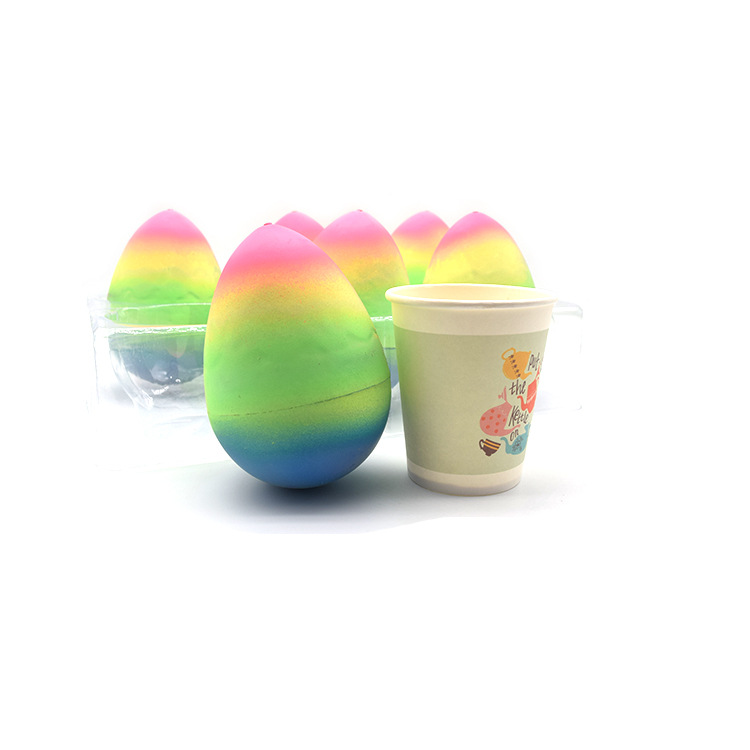 Picture of Cross-border rainbow unicorn hatching eggs bubble water expansion rainbow eggs children's educational stall toy eggs wholesale