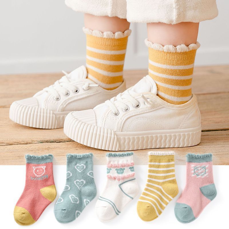 Picture of Children's socks autumn cotton children's socks baby autumn and winter cartoon boys and girls new boys and girls socks